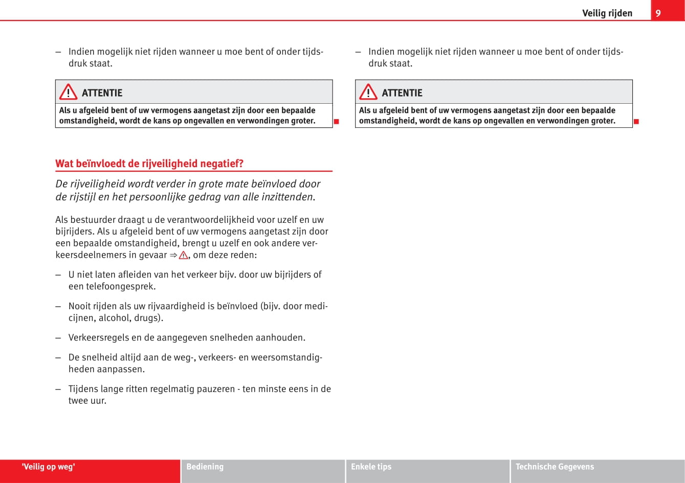 2009-2012 Seat Exeo Gebruikershandleiding | Nederlands