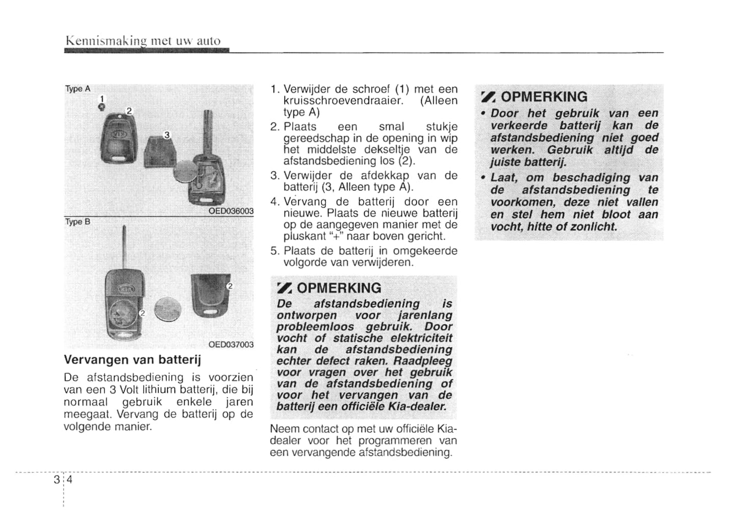 2007-2008 Kia Cee'd Gebruikershandleiding | Nederlands