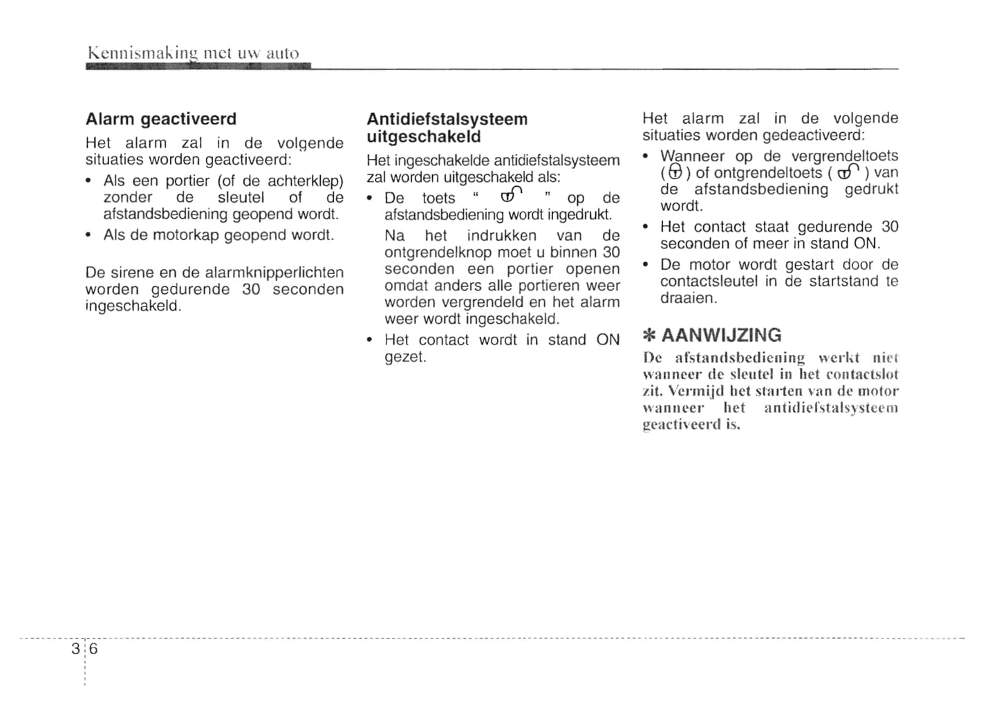 2007-2008 Kia Cee'd Gebruikershandleiding | Nederlands