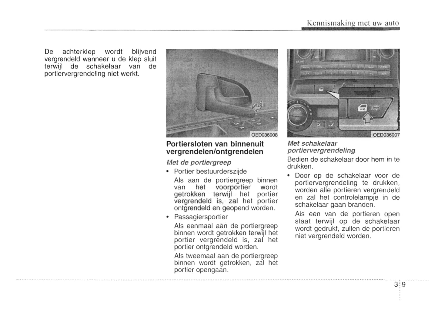 2007-2008 Kia Cee'd Gebruikershandleiding | Nederlands