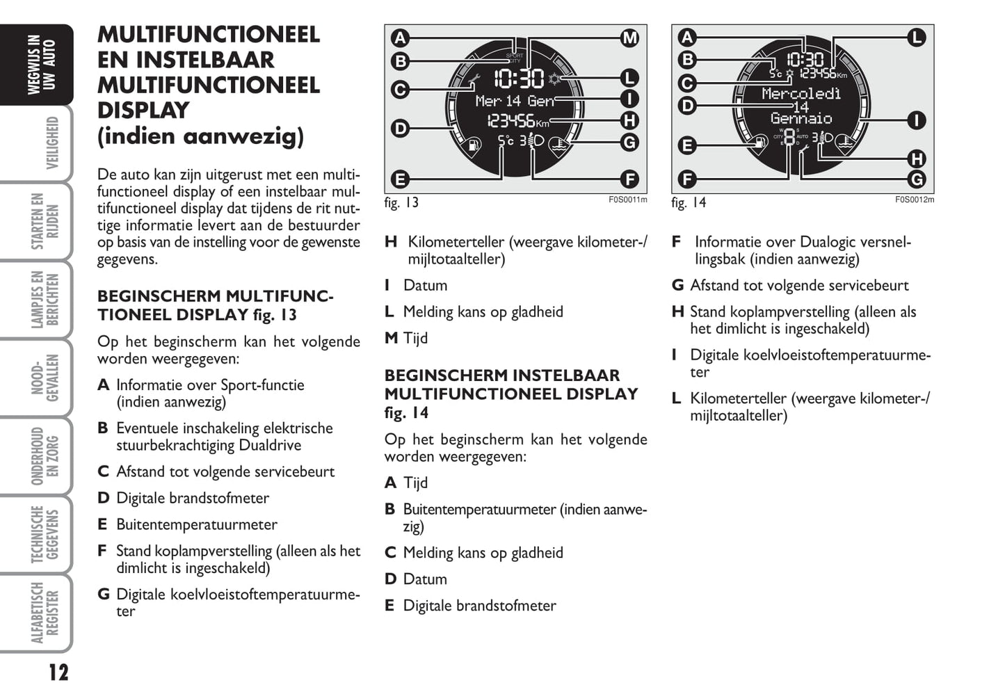 2009-2010 Fiat 500C Bedienungsanleitung | Niederländisch