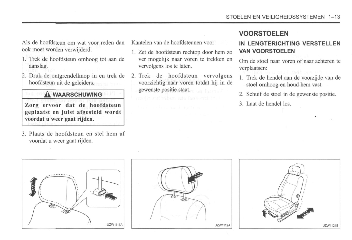 2000-2004 Daewoo Tacuma Manuel du propriétaire | Néerlandais