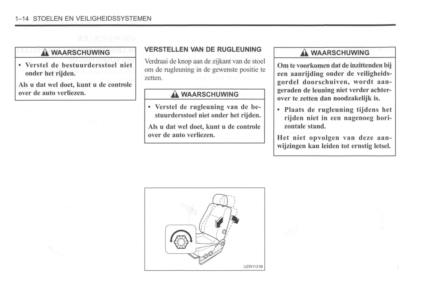 2000-2004 Daewoo Tacuma Manuel du propriétaire | Néerlandais