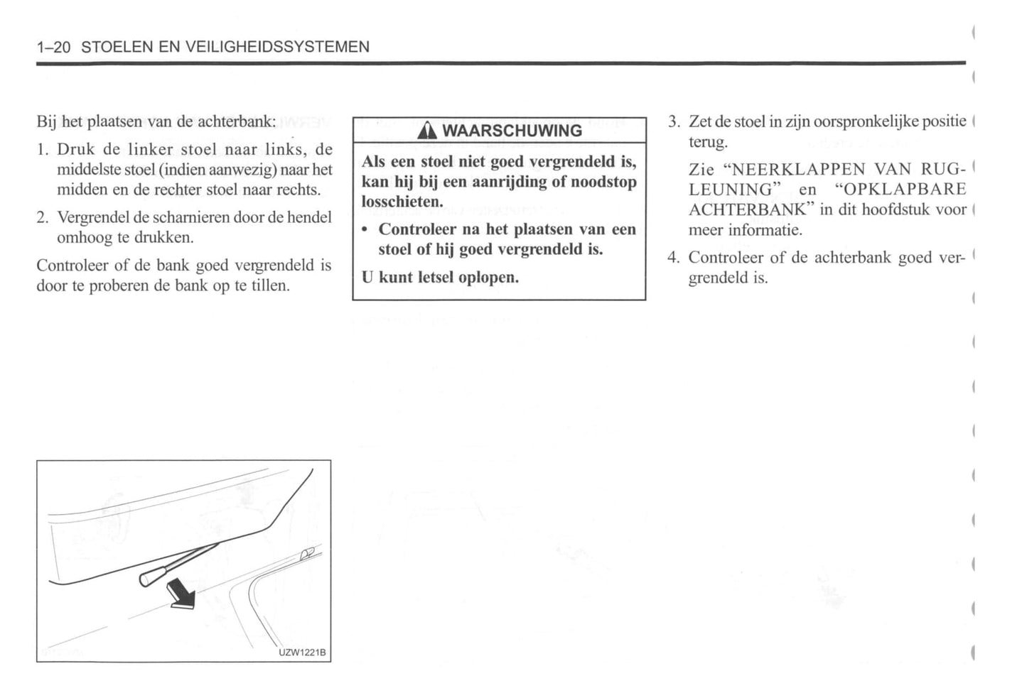 2000-2004 Daewoo Tacuma Manuel du propriétaire | Néerlandais