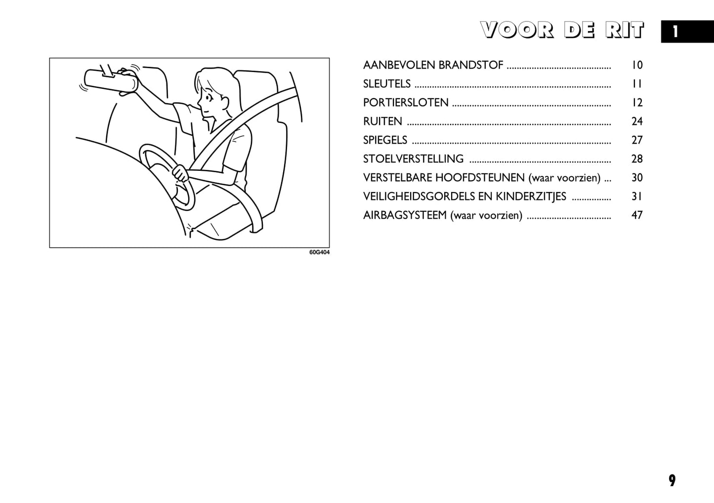 2008-2009 Fiat Sedici Bedienungsanleitung | Niederländisch