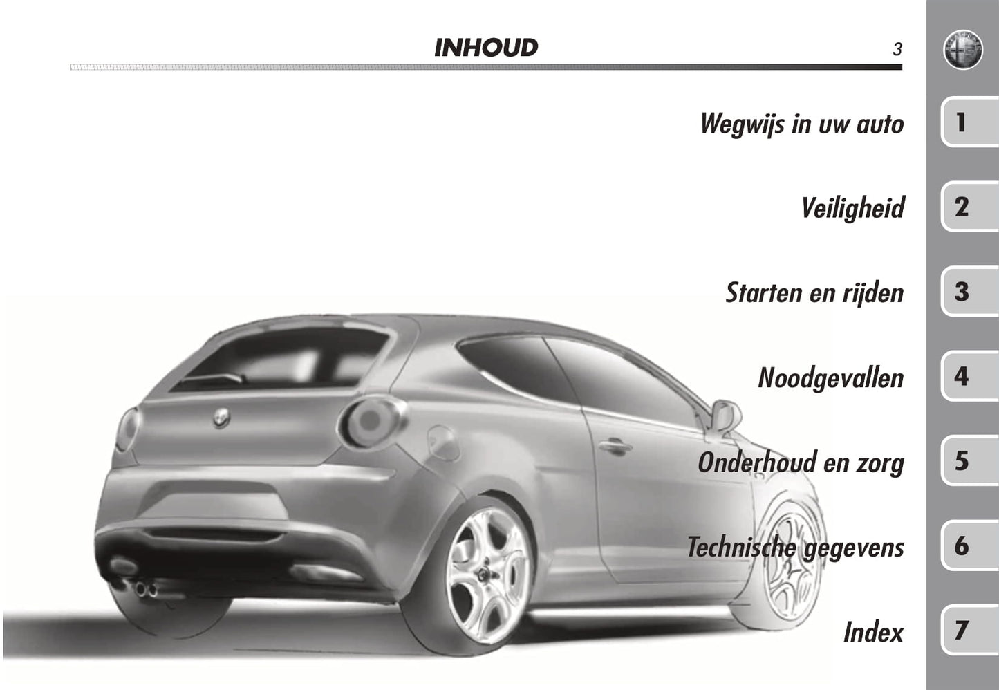 2008-2014 Alfa Romeo Mito Gebruikershandleiding | Nederlands