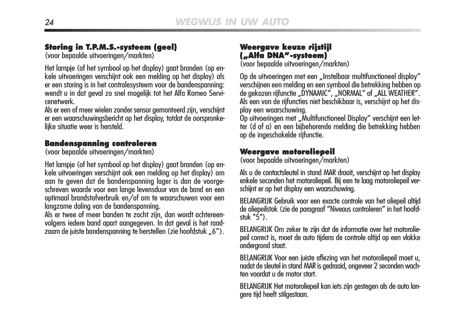2008-2014 Alfa Romeo Mito Gebruikershandleiding | Nederlands