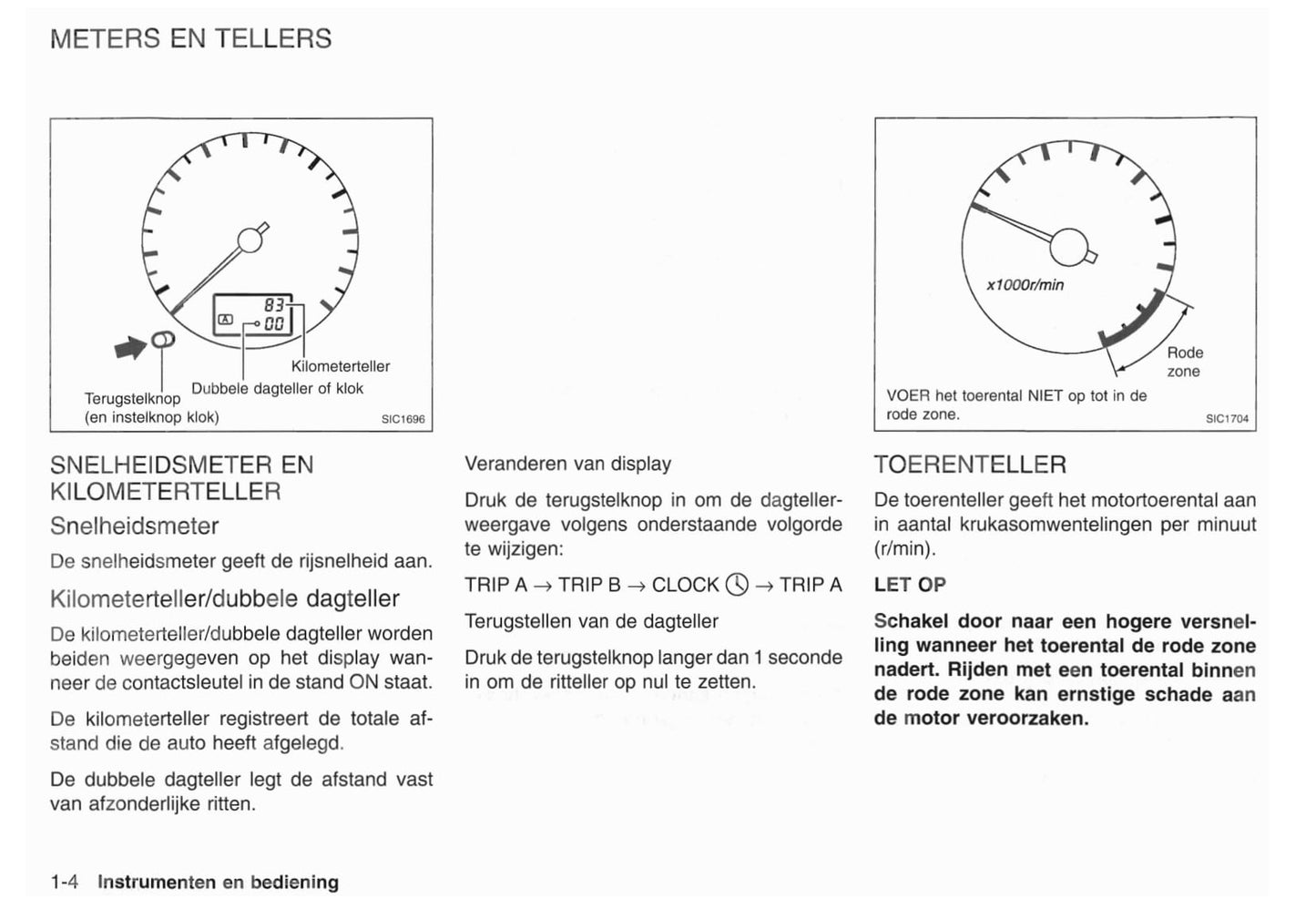 2001-2002 Nissan X-Trail Gebruikershandleiding | Nederlands