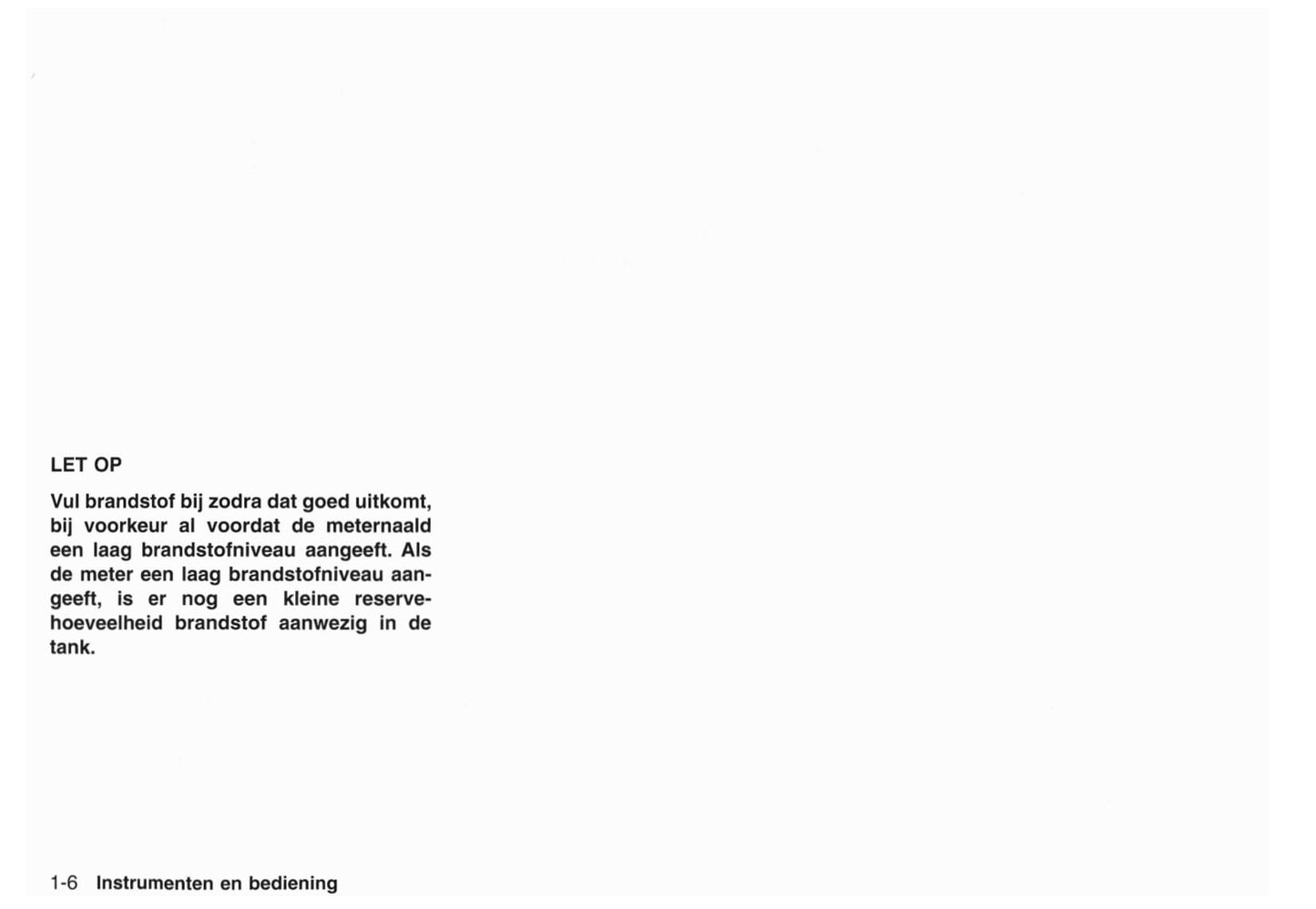 2001-2002 Nissan X-Trail Gebruikershandleiding | Nederlands
