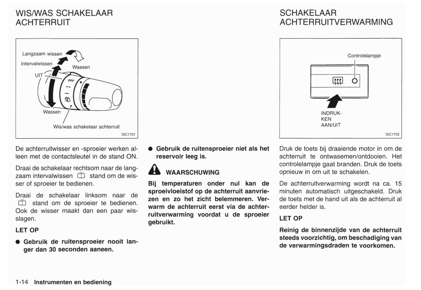 2001-2002 Nissan X-Trail Gebruikershandleiding | Nederlands