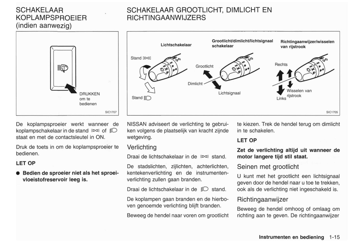 2001-2002 Nissan X-Trail Gebruikershandleiding | Nederlands