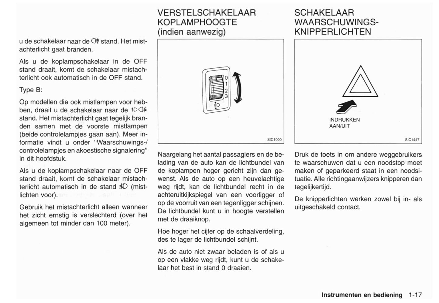 2001-2002 Nissan X-Trail Gebruikershandleiding | Nederlands