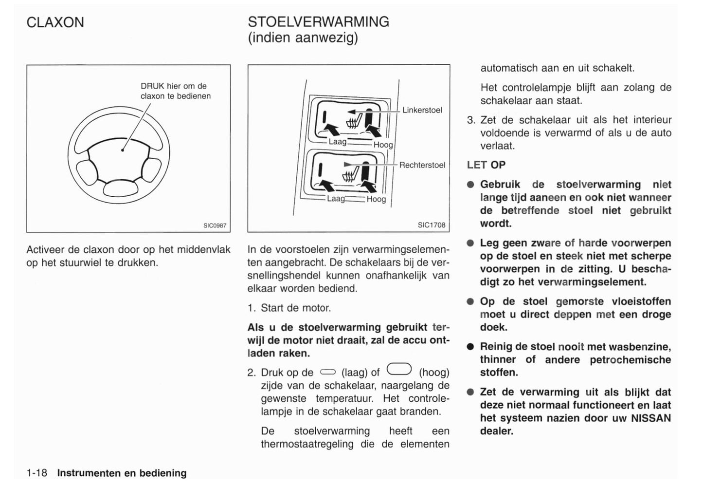 2001-2002 Nissan X-Trail Gebruikershandleiding | Nederlands