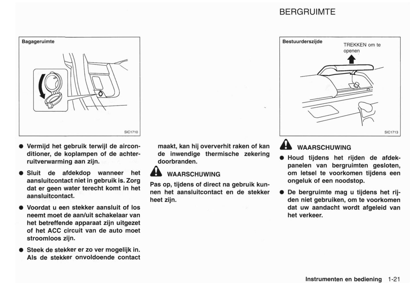 2001-2002 Nissan X-Trail Gebruikershandleiding | Nederlands