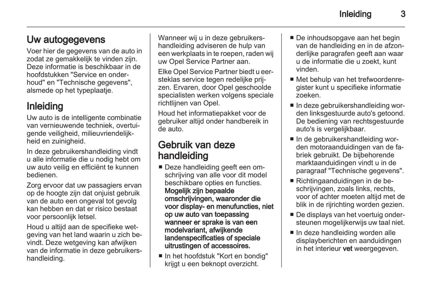 2005-2011 Opel Combo Gebruikershandleiding | Nederlands