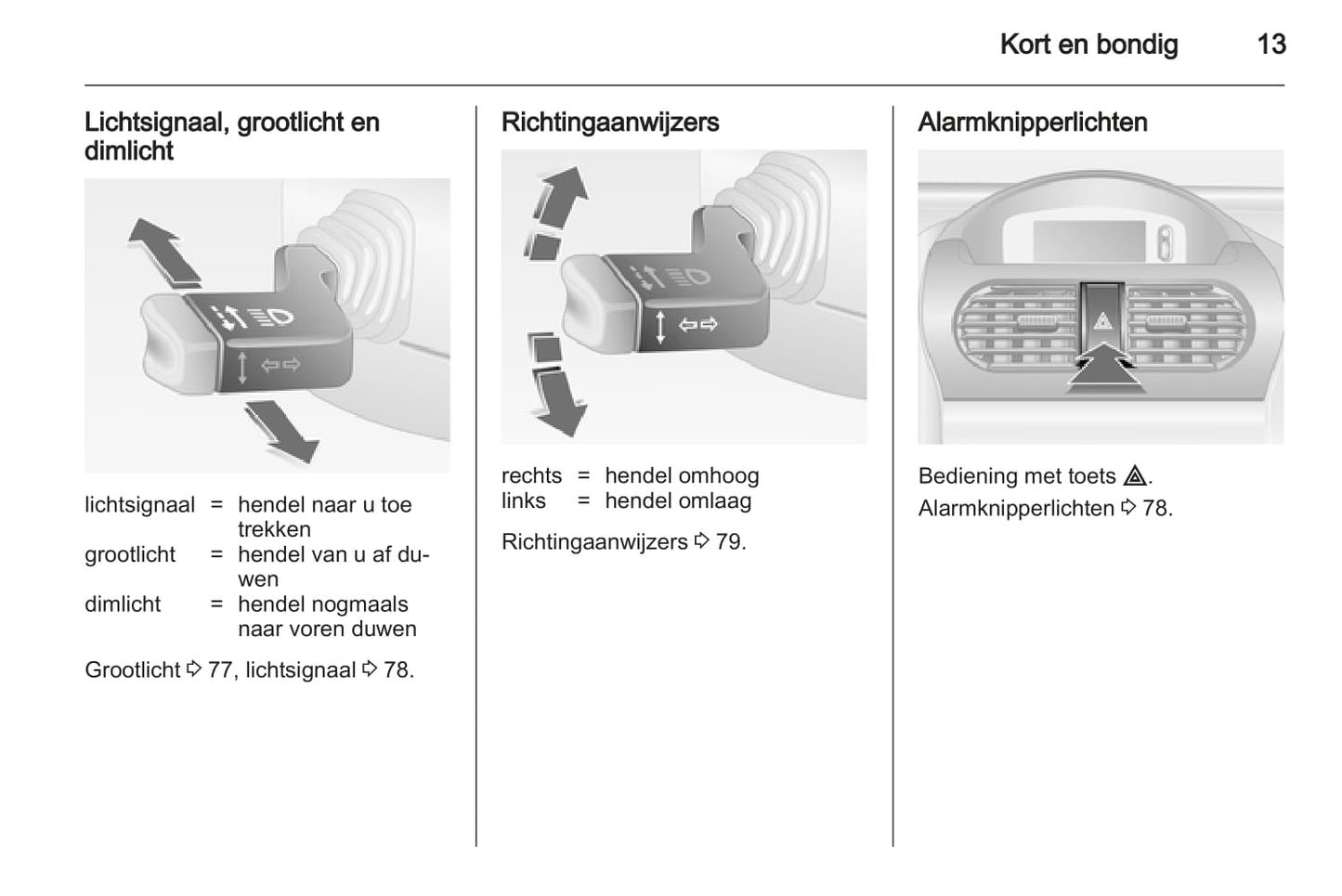 2005-2011 Opel Combo Gebruikershandleiding | Nederlands