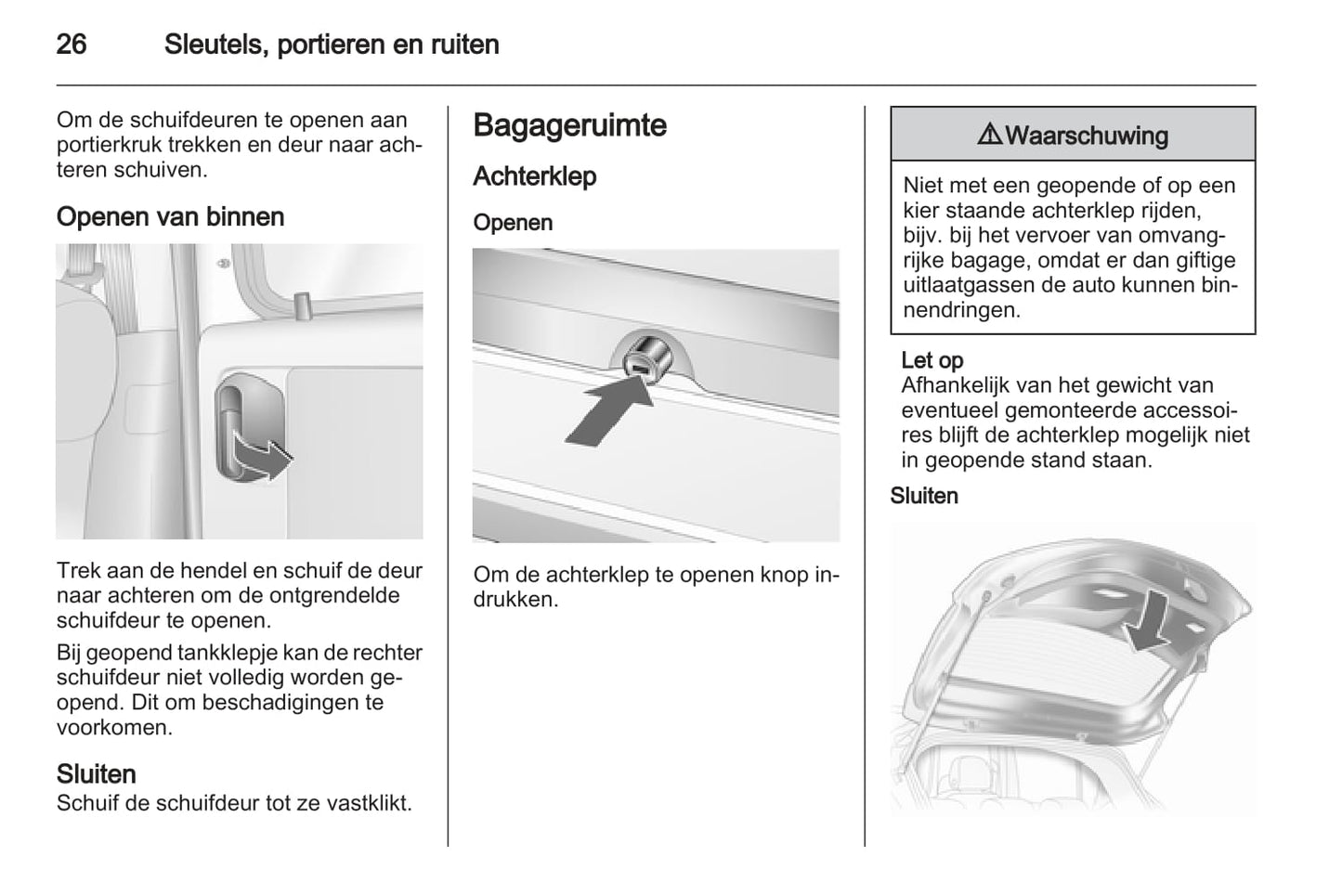 2005-2011 Opel Combo Gebruikershandleiding | Nederlands