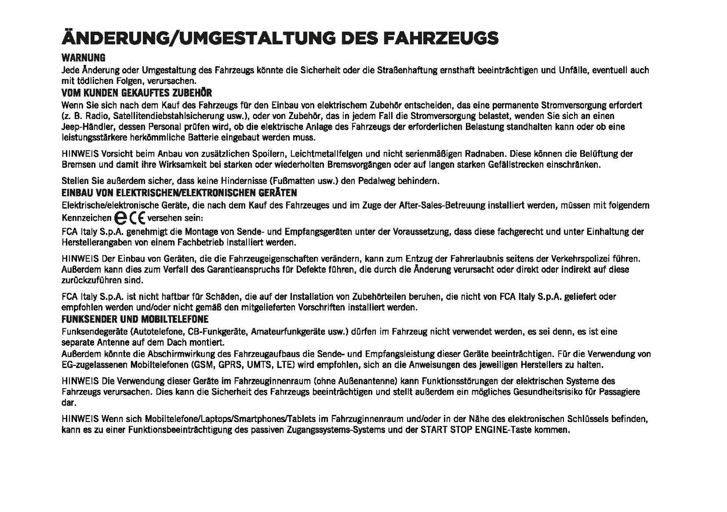 2023-2024 Jeep Avenger Gebruikershandleiding | Duits