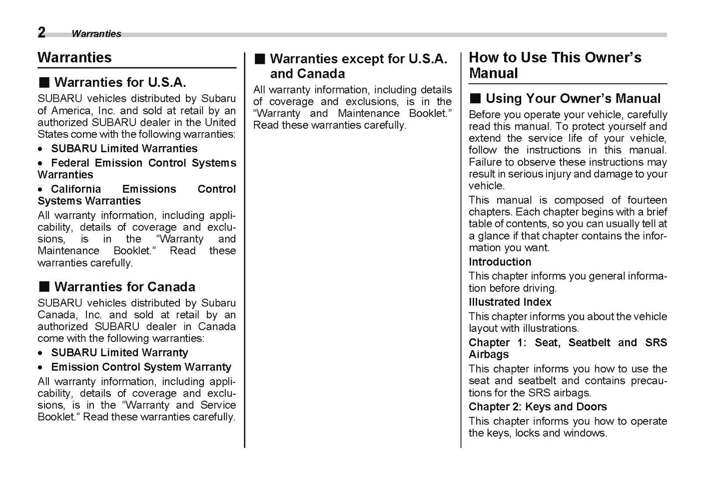 2022 Subaru BRZ Gebruikershandleiding | Engels