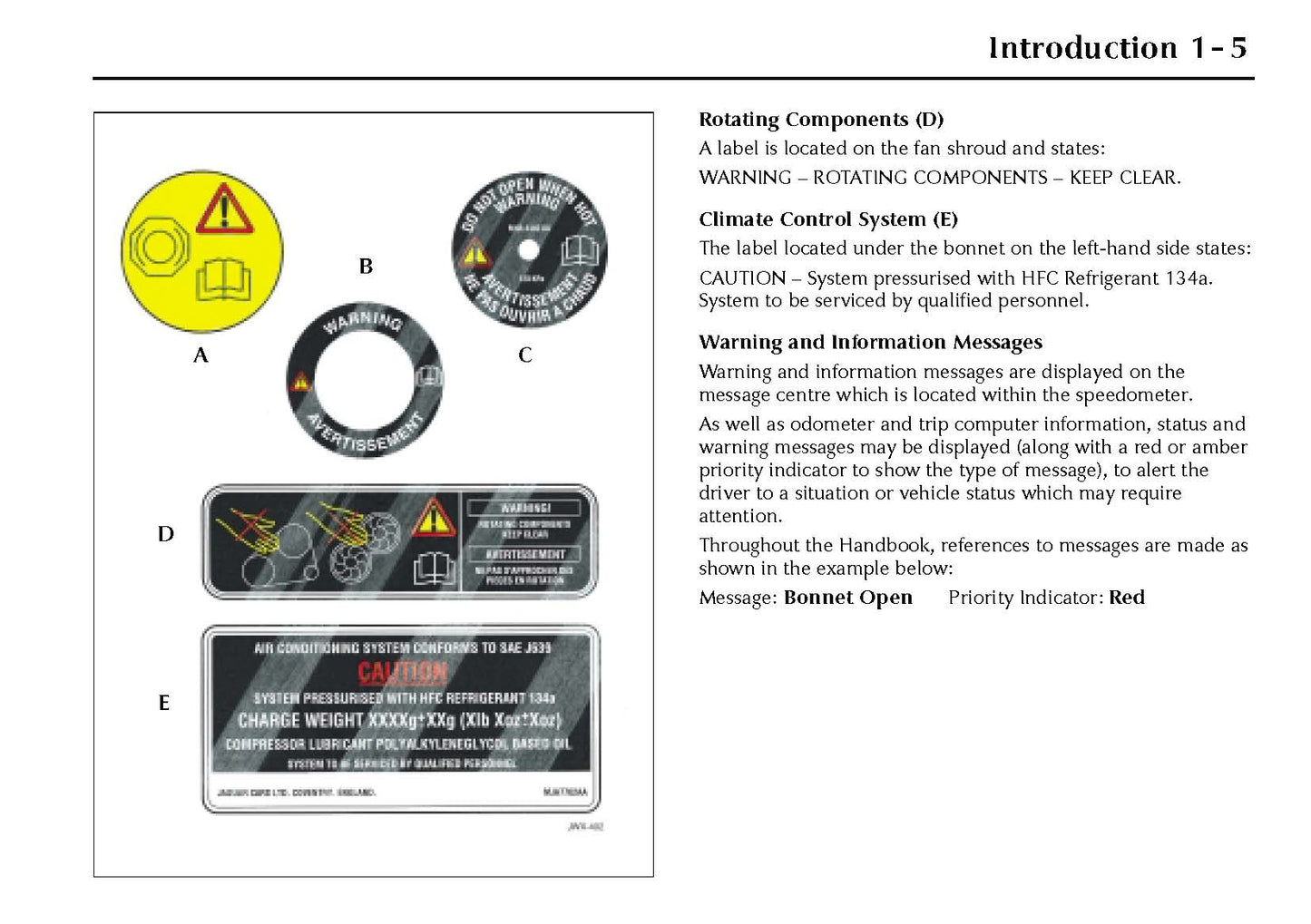 2000-2001 Jaguar XK Gebruikershandleiding | Engels