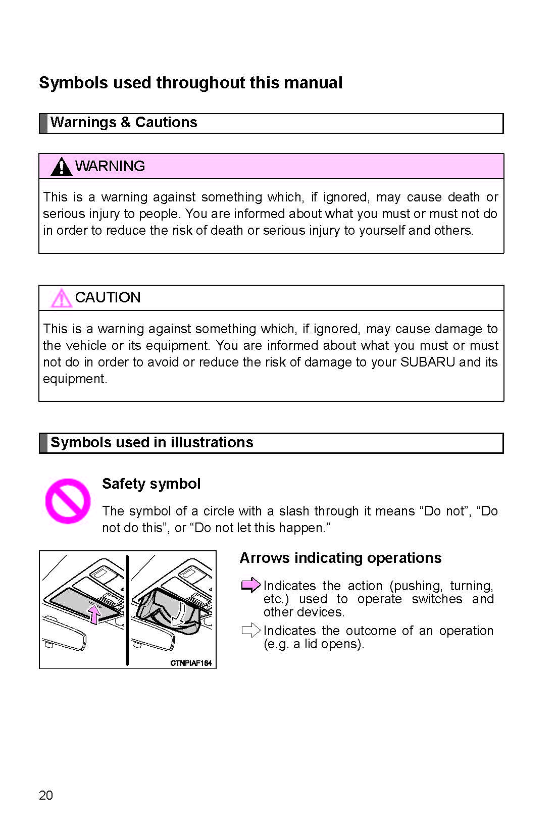 2019 Subaru BRZ Manuel du propriétaire | Anglais