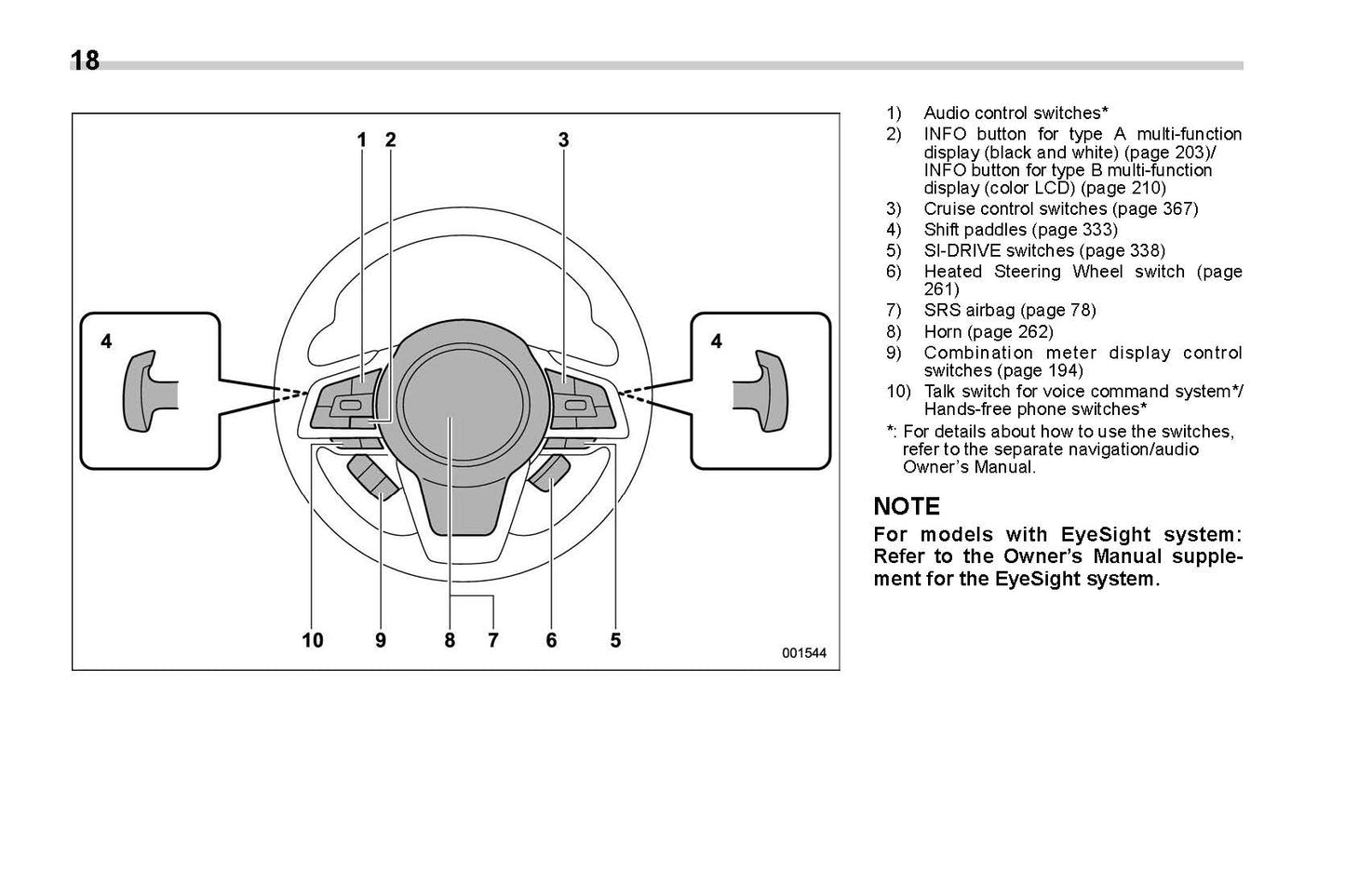 2022 Subaru Forester Manuel du propriétaire | Anglais