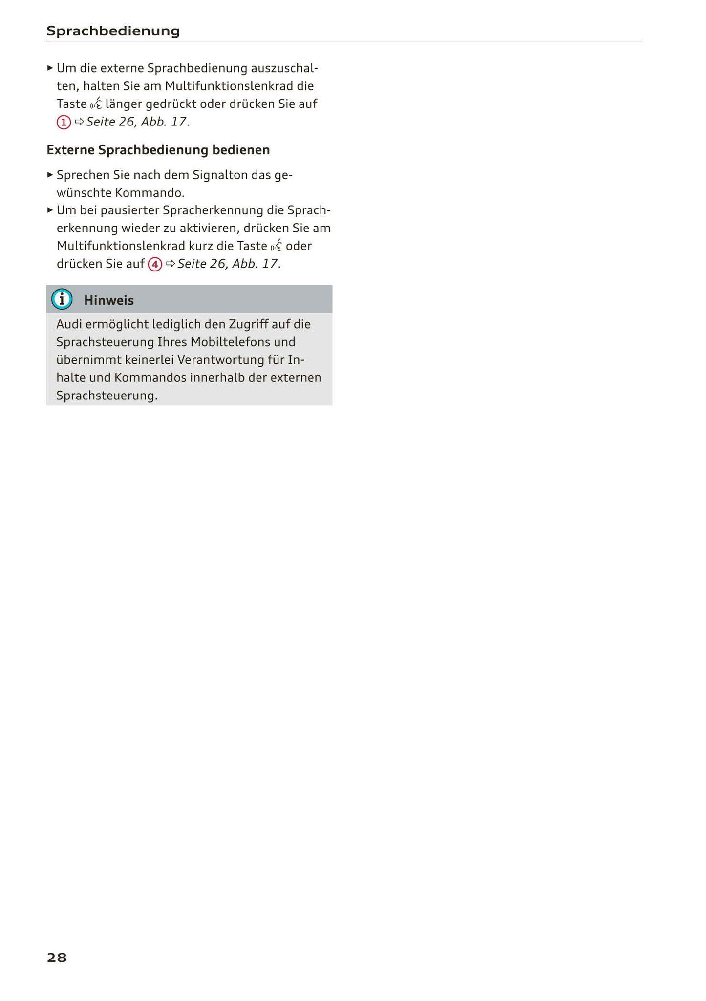 2018-2023 Audi A1 Gebruikershandleiding | Duits