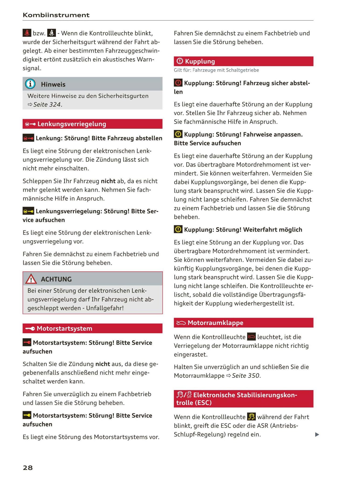 2017-2020 Audi A5 Manuel du propriétaire | Allemand