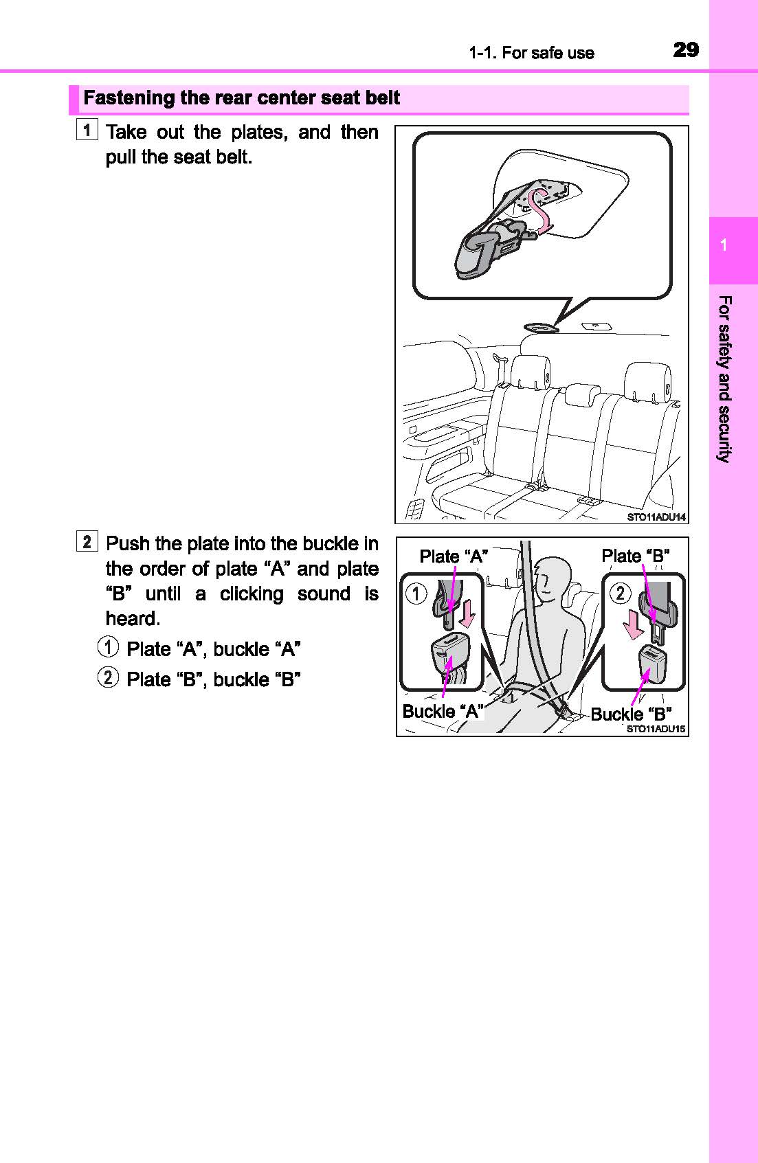 2019 Toyota Sequoia Gebruikershandleiding | Engels