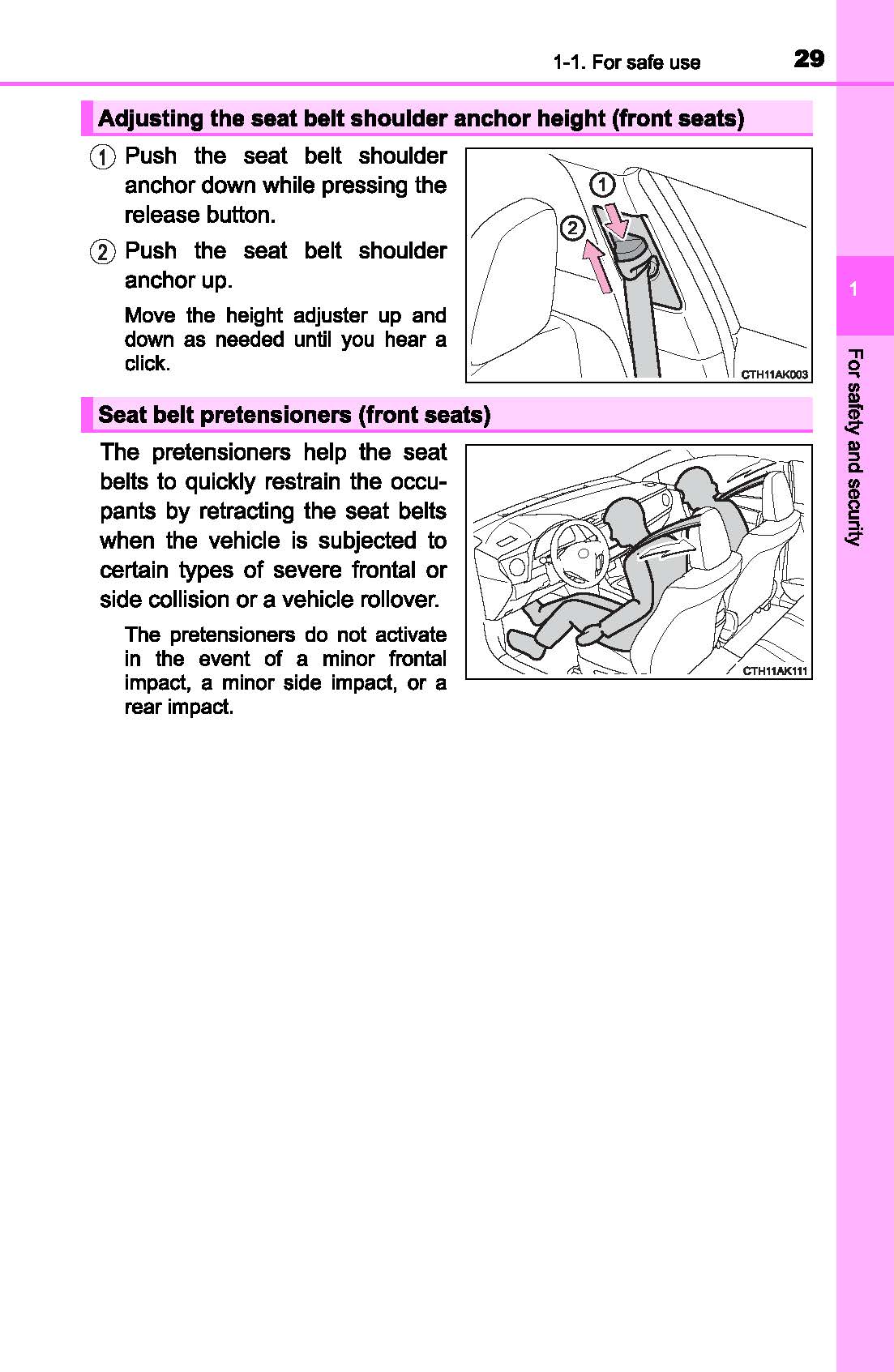 2017 Toyota Corolla Bedienungsanleitung | Englisch
