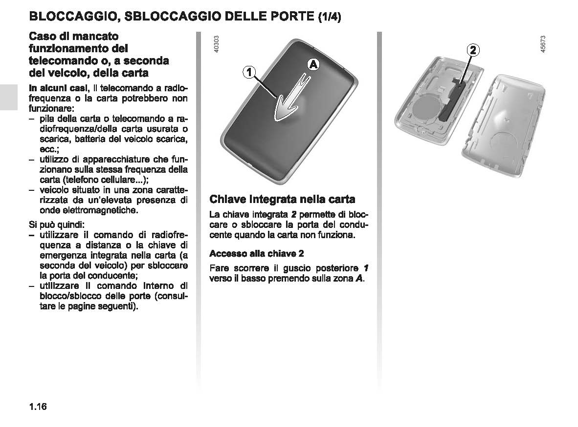2022-2023 Renault Captur Owner's Manual | Italian