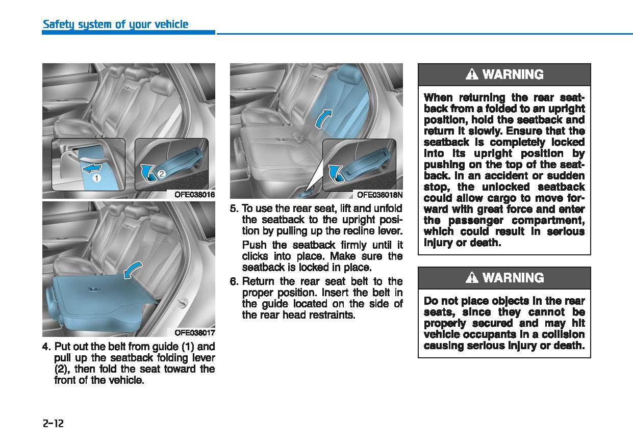 2019 Hyundai Nexo Manuel du propriétaire | Anglais
