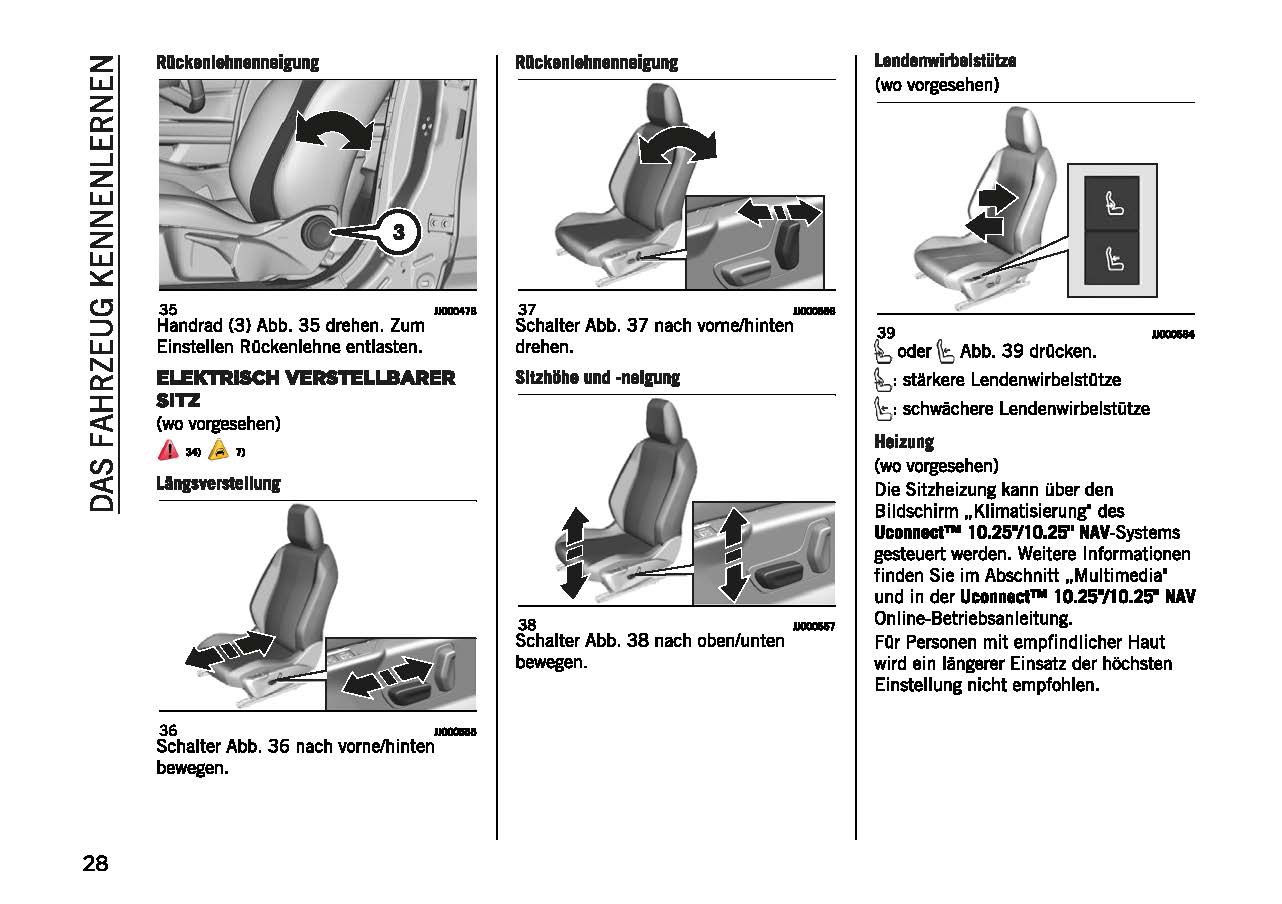 2023-2024 Jeep Avenger Gebruikershandleiding | Duits