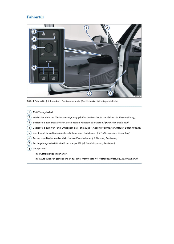 2020-2023 Volkswagen ID.3 Manuel du propriétaire | Allemand