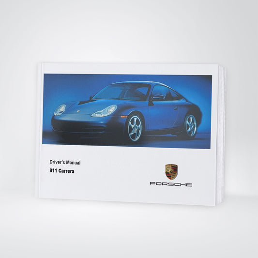 2003 Porsche 911 Carrera Manuel du propriétaire | Anglais