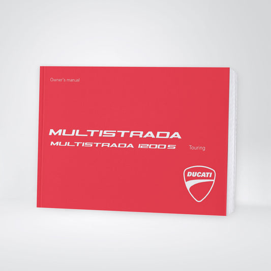 2014 Ducati Multistrada 1200S Touring Bedienungsanleitung