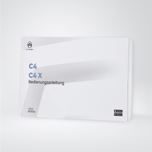 2024 Citroën C4/C4 X/ë-C4/ë-C4 X Owner's Manual | German