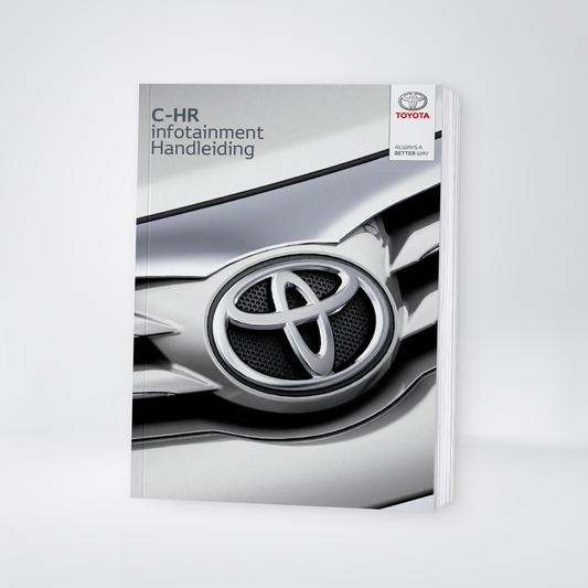 2024 Toyota C-HR Hybrid Manuel d'infodivertissement | Néerlandais