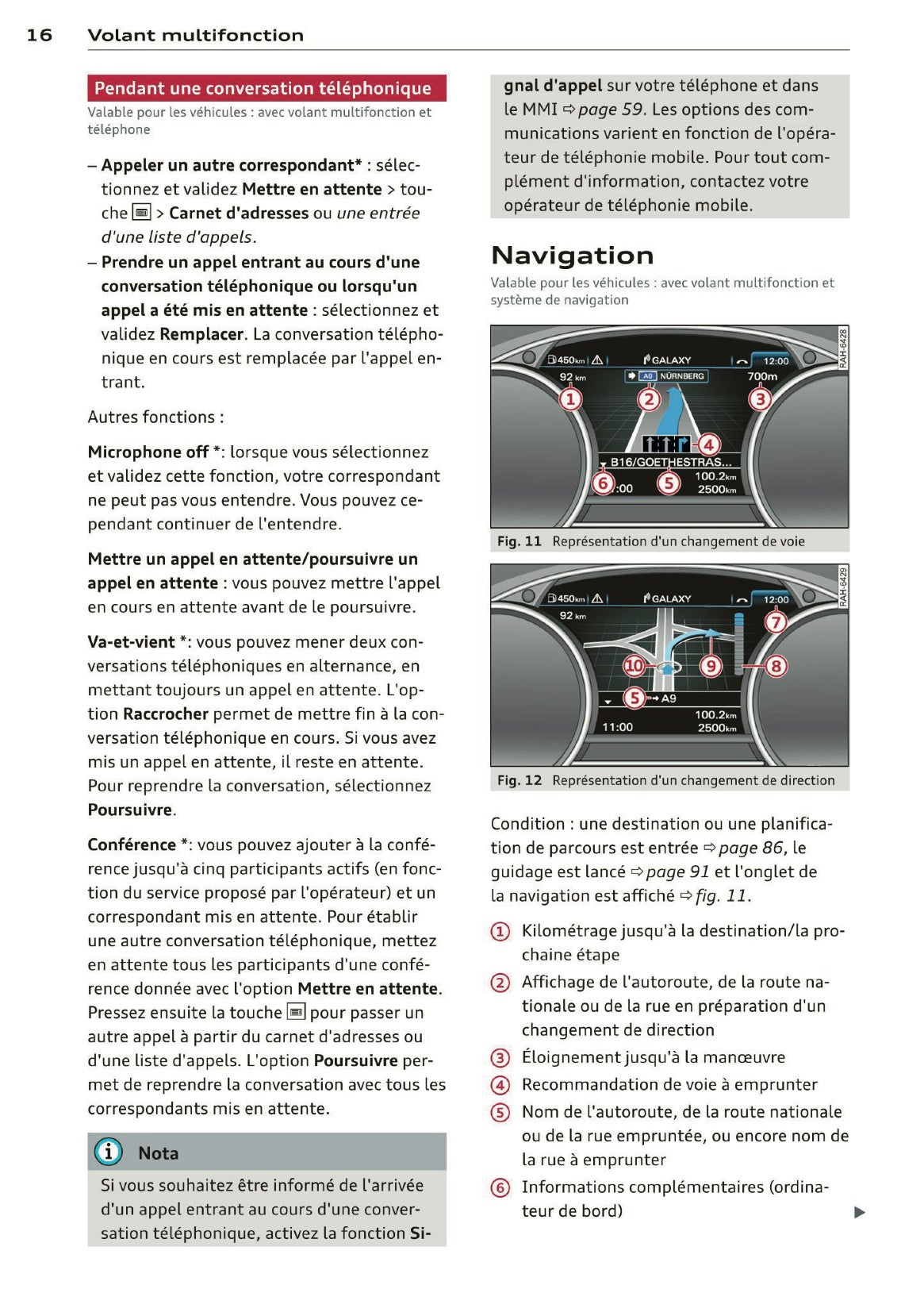 2013-2014 Audi MMI Navigation Plus Manuel d'Infotainment | Français