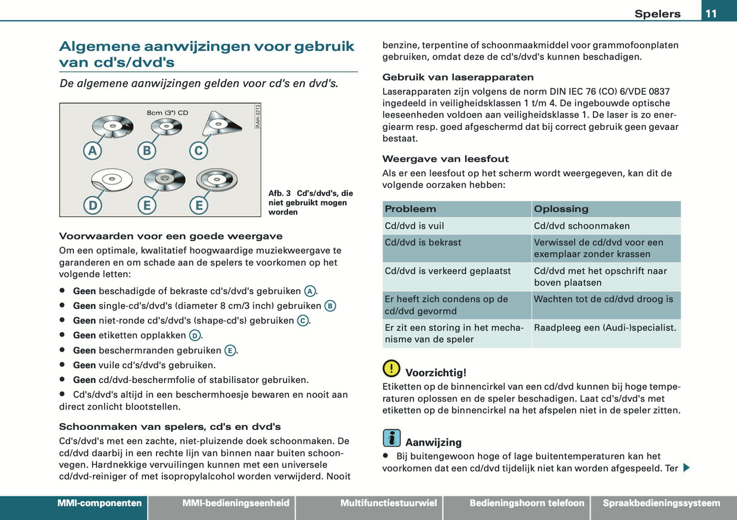 2008-2010 Audi MMI Navigatie Plus Infotainment Handleiding | Nederlands