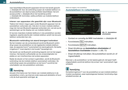 2008-2010 Audi MMI Navigatie Plus Infotainment Handleiding | Nederlands