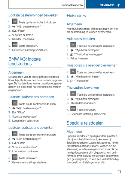 2023 BMW 1 Series Infotainment Manual | Dutch