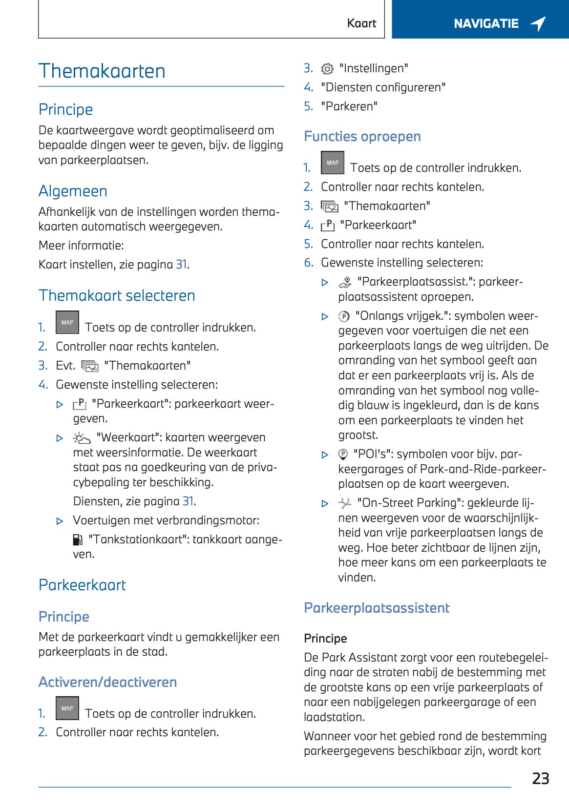 2023-2024 BMW X3 Plug-in-Hybrid Infotainment Manual | Dutch