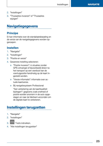 2020 BMW X3 Plug-in-Hybrid Infotainment Manual | Dutch