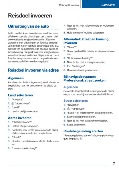2020 BMW X3 Plug-in-Hybrid Infotainment Manual | Dutch