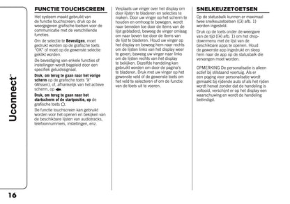 2021-2025 Jeep Compass Uconnect Nav Infotainment Manual | Dutch