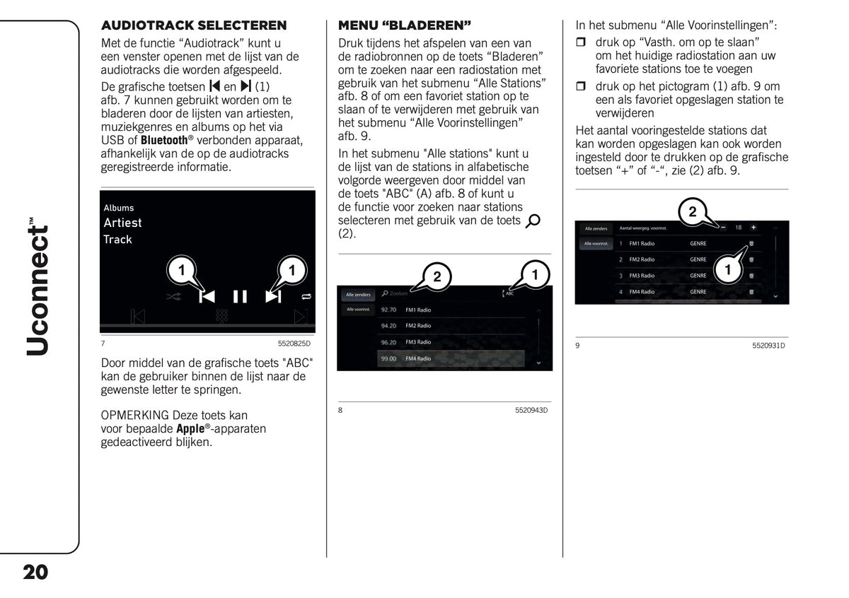 2021-2025 Jeep Compass Uconnect Nav Infotainment Manual | Dutch