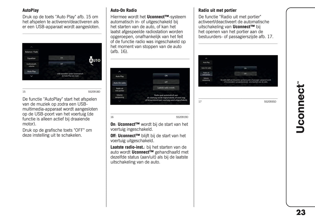2021-2025 Jeep Compass Uconnect Nav Infotainment Manual | Dutch