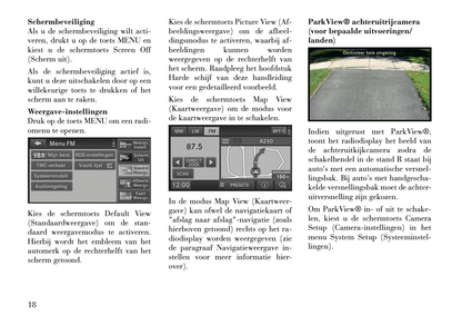 2012-2015 Lancia Flavia Navigation Manual | Dutch