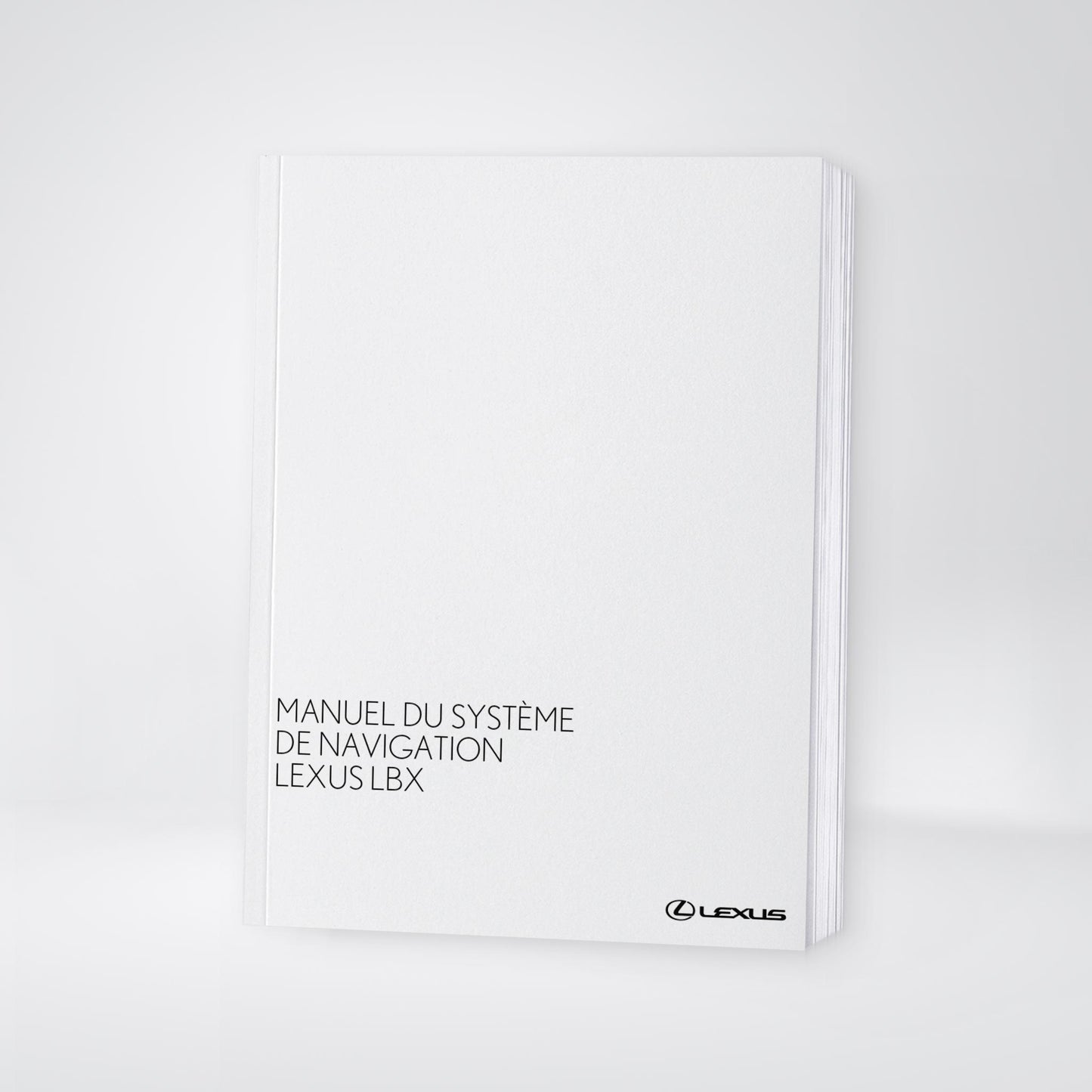 2025-2026 Lexus LBX Manuel de Navigation | Français